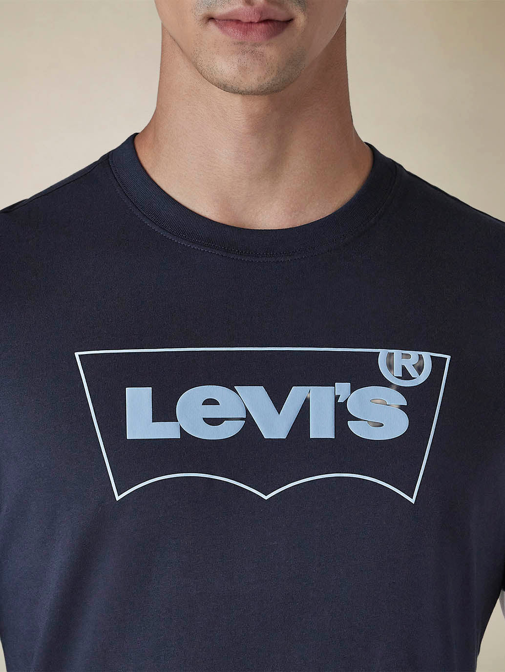 Men's Solid Round Neck Slim Fit Jersey T-Shirt - cf7289ee-c3a0-4b00-b8a2-aa8228105d6e View