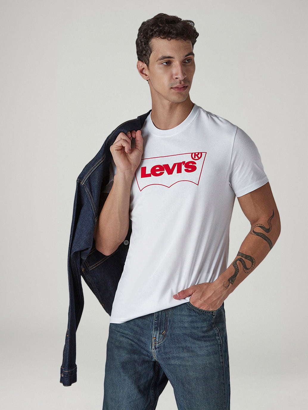 Men's Solid Round Neck Slim Fit Jersey T-Shirt
