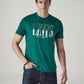 Men's Typography Printed Slim Fit Jersey T-Shirt - Styleshot View