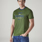 Men's Typography Printed Slim Fit Jersey T-Shirt - Styleshot View