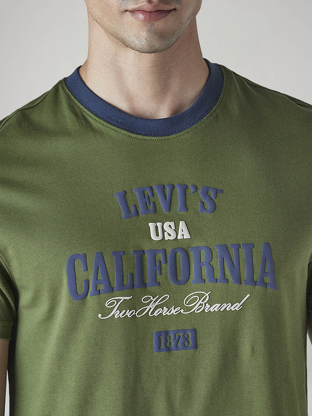 Men's Typography Printed Slim Fit Jersey T-Shirt - 20 View