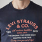 Men's Typography Printed Slim Fit Jersey T-Shirt - Detail View