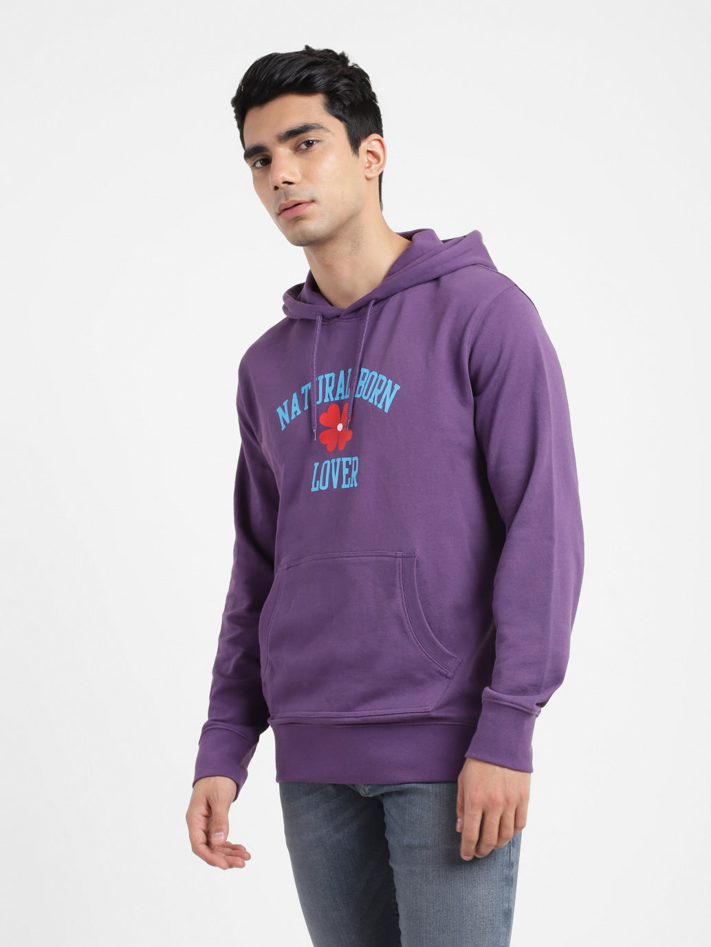 Men's Printed Hooded Sweatshirt