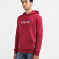 Men's Brand Logo Red Hooded Sweatshirt - f4aa5085-e710-4516-bf98-6532c8865c7c View