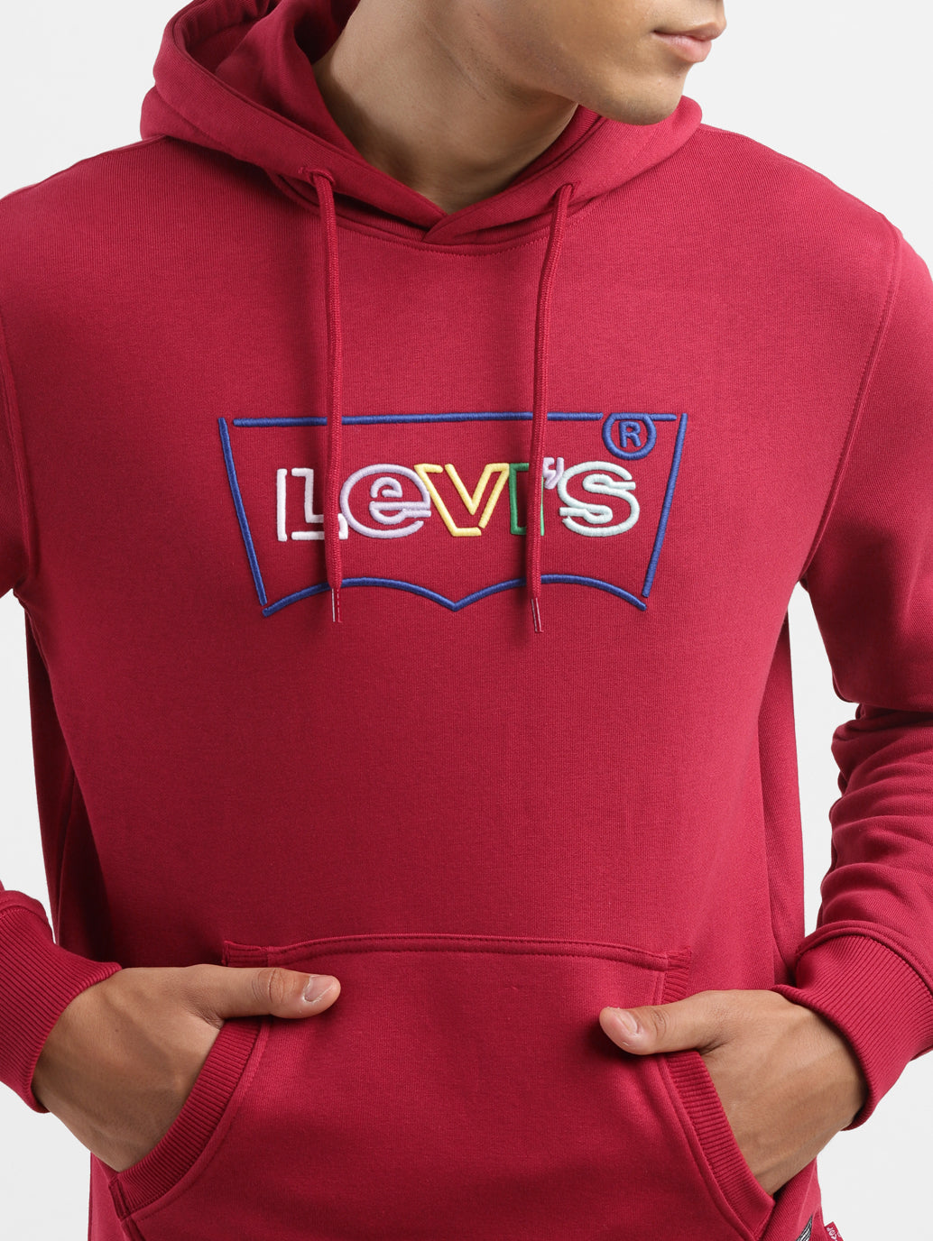 Levis Brand Red Levis Sweater Levi's Kids Skate Chenille Patch