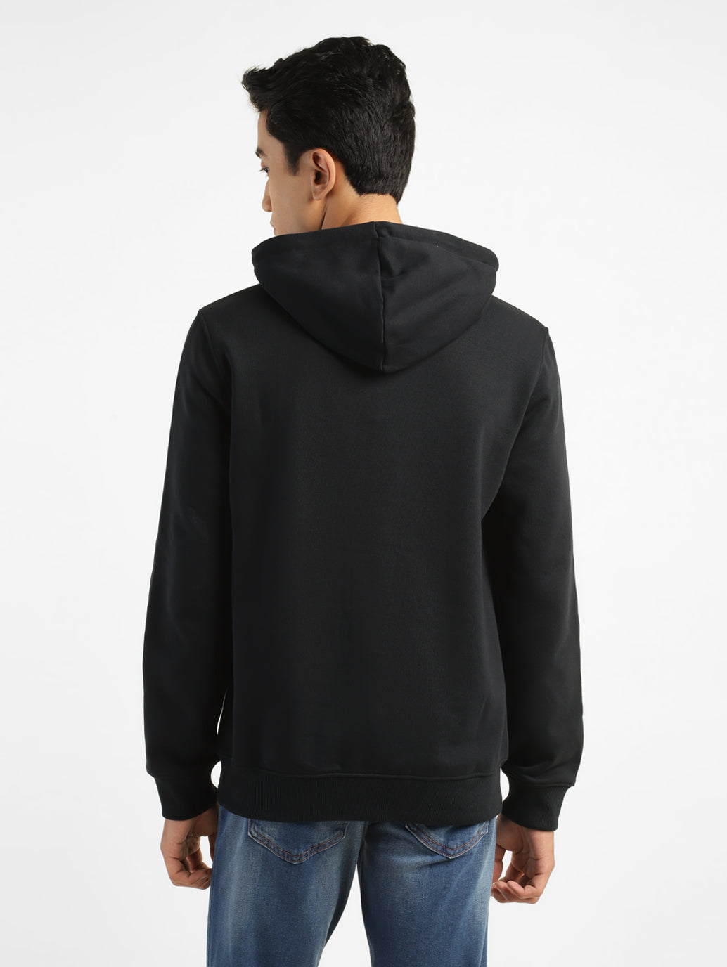 Black hotsell hooded jumper