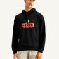 Men's Solid Black Crew Neck Sweatshirt