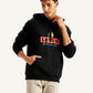 Men's Solid Black Crew Neck Sweatshirt