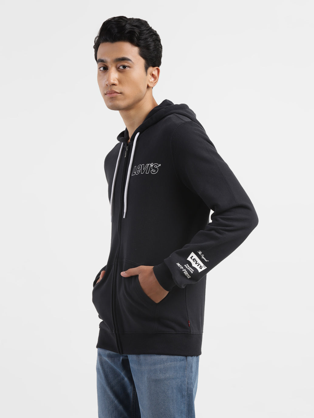 Men's Solid Hooded Sweatshirt – Levis India Store