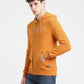 Men's Solid Orange Hooded Sweatshirt - b48069aa-8668-4f43-84f9-9ce9d38f3101 View