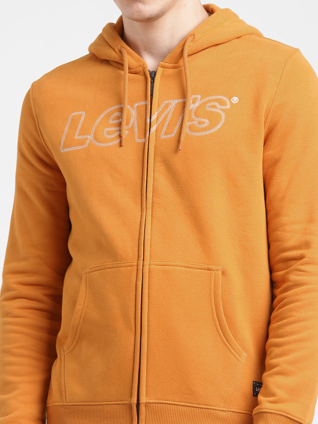 Fit Hoodie Boss Orange Sweatshirt Herren Men's Solid Orange Hooded
