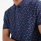Men's Polka Dot Polo T-shirt