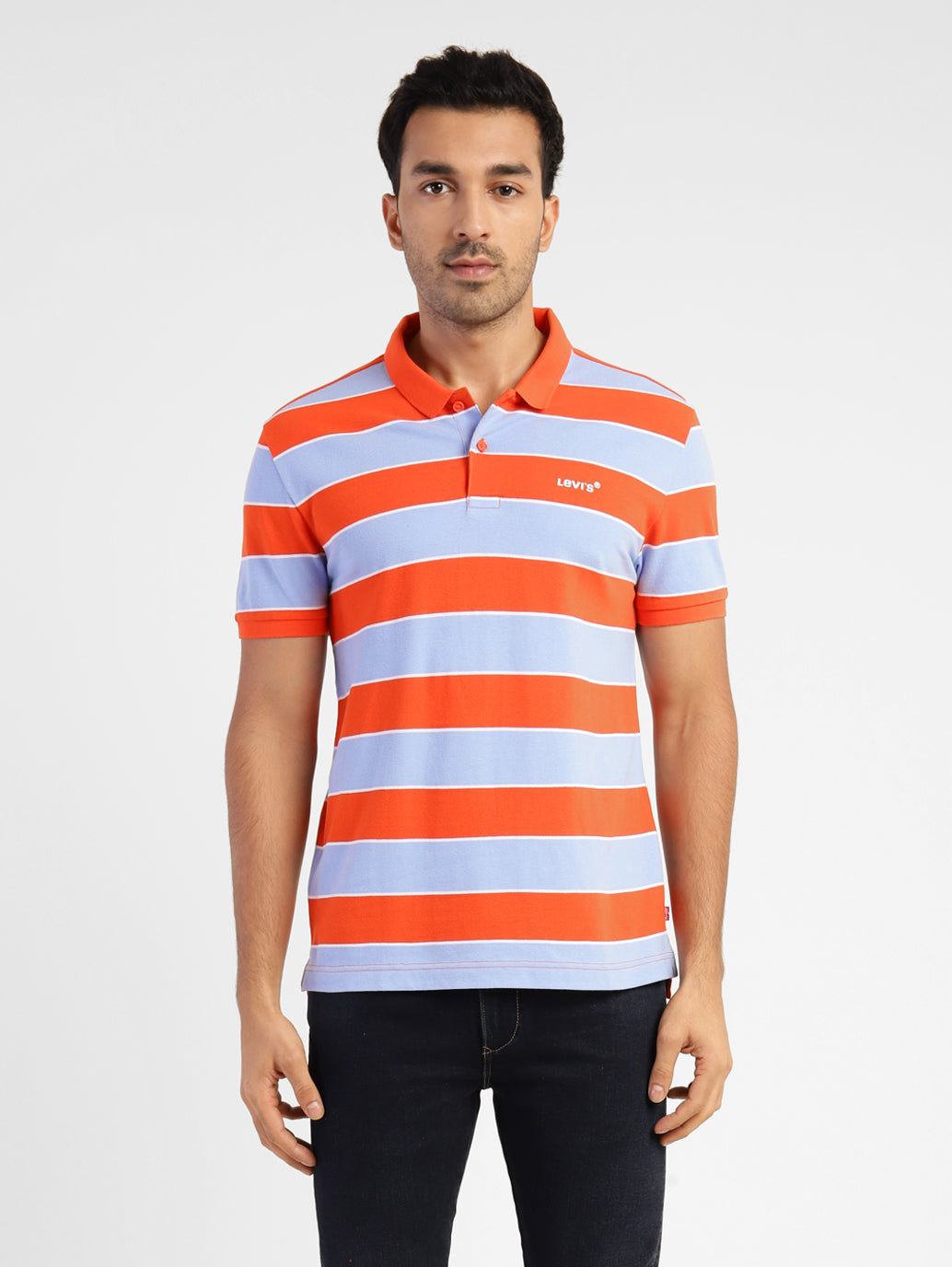 Men's Colorblock Polo T-shirt