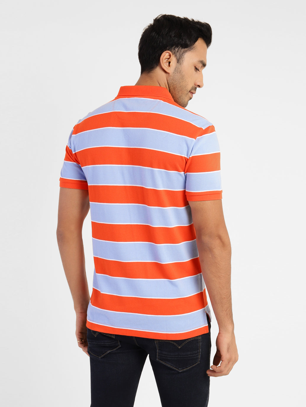 Men's Colorblock Polo T-shirt - dad2e997-72a2-4e25-98db-03a56ead82e3 View