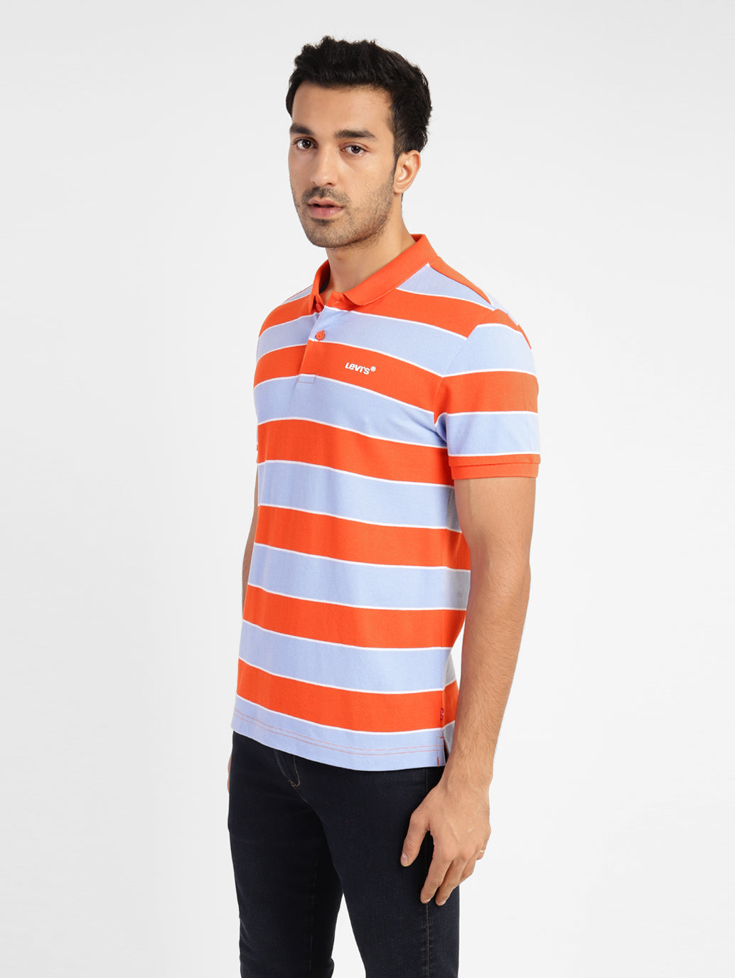 Men's Colorblock Polo T-shirt - 73b3a8c7-bff7-4be4-90e8-a23a58a5549a View