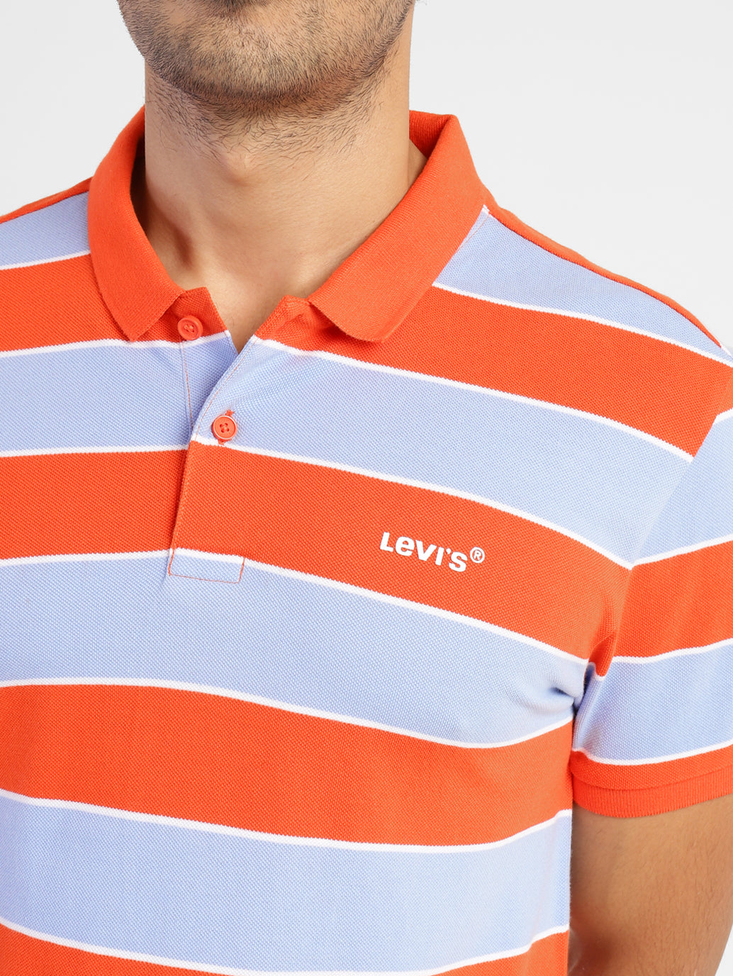 Men's Colorblock Polo T-shirt - 5a6f9608-a423-4ed9-bb95-4c779ee23888 View