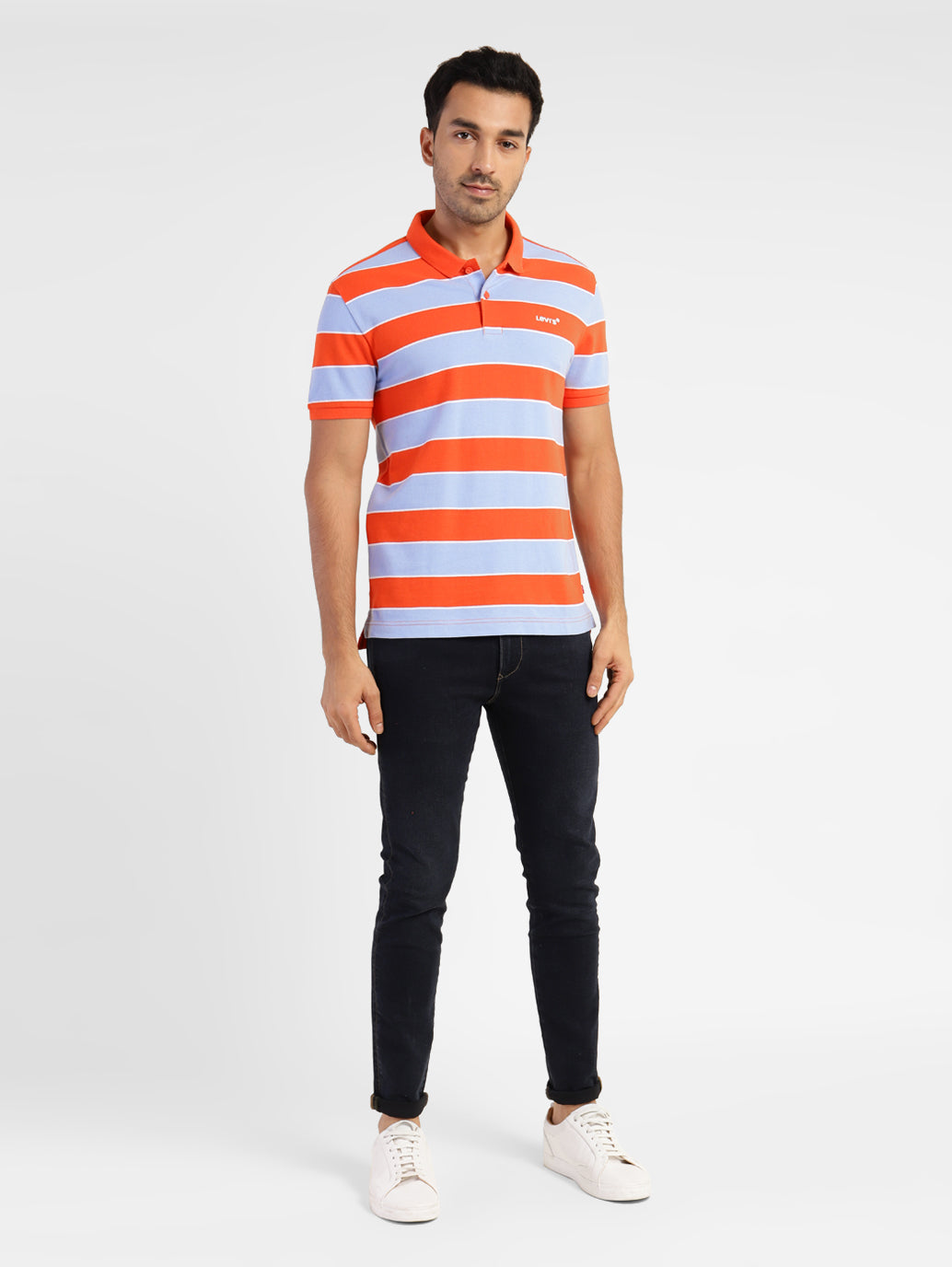 Men's Colorblock Polo T-shirt - 8be6b784-ab26-414f-b576-a47594069693 View