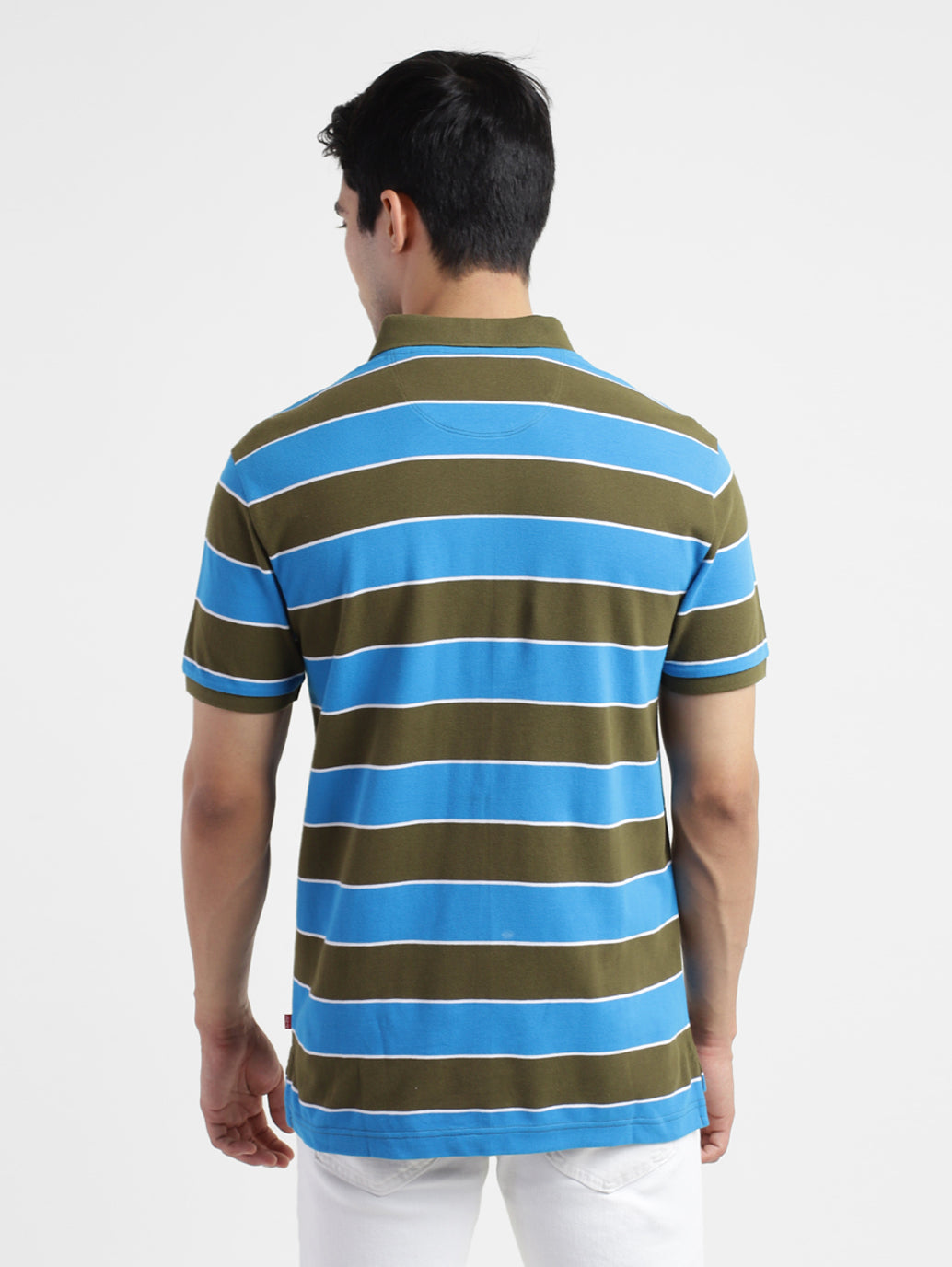 Men's Colorblock Polo T-shirt