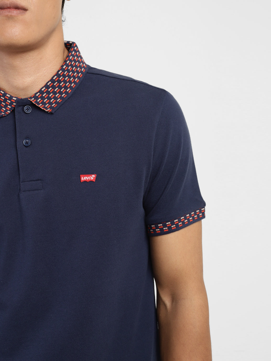 Men s Blue Polo T Shirt Levis India Store