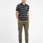 Men's Striped Polo T-shirt