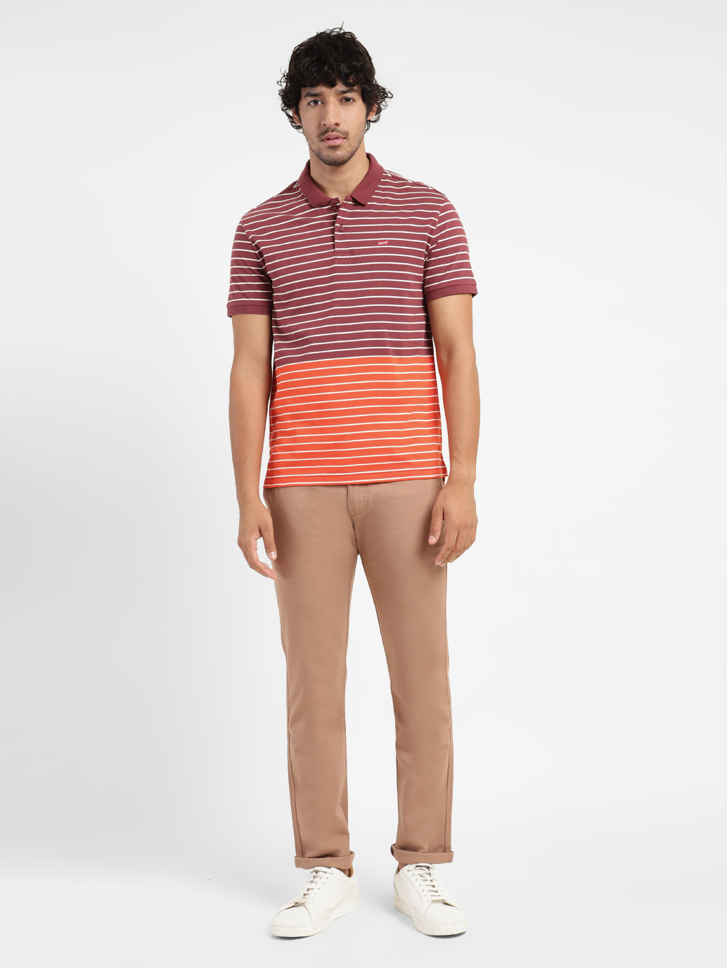 Men's Striped Polo T-shirt - 962bee7b-78a1-4bbe-8896-ebed1ccf962d View