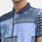 Men's Ethnic Motifs Polo T-shirt Blue - 929144ed-debb-4508-a541-b1cf6e4c4c25 View