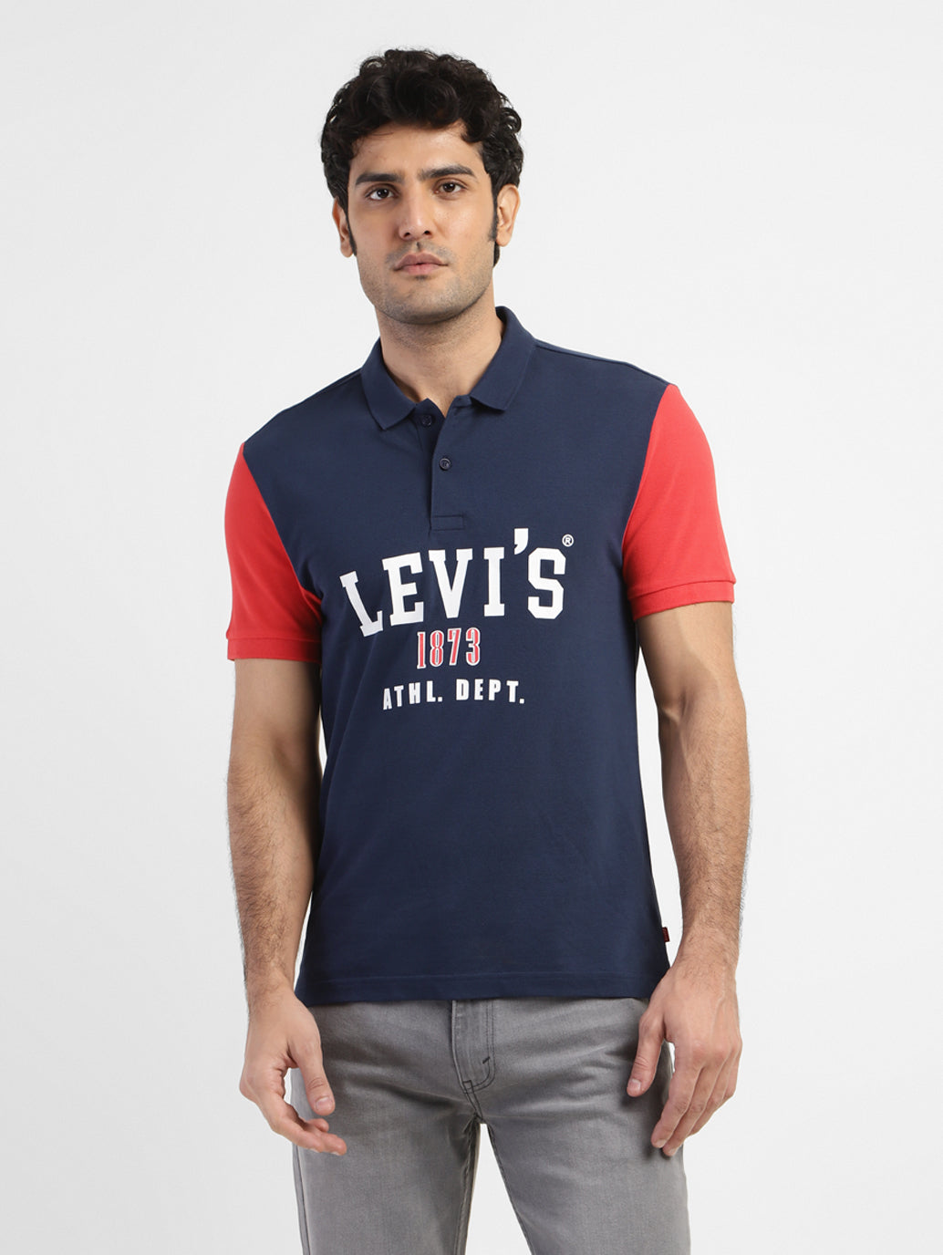 Men's Brand Logo Polo T-shirt – Levis India Store1