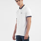 Men's Solid White Polo T-shirt - 4529c957-1848-4593-9fd1-88df08959a02 View