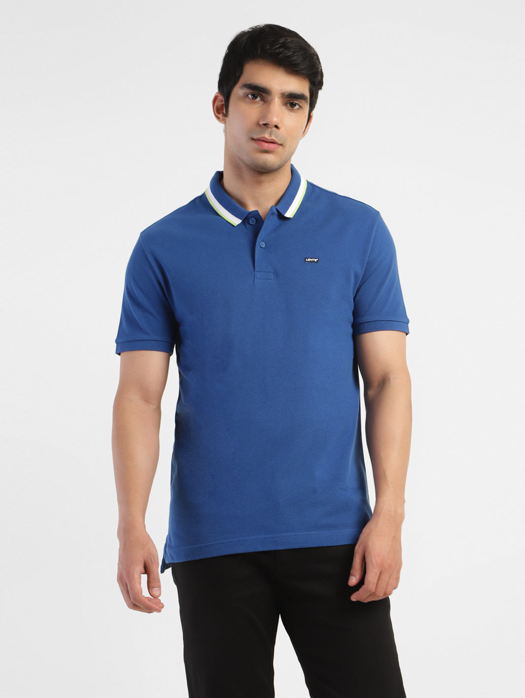 Men's Solid Polo T-shirt