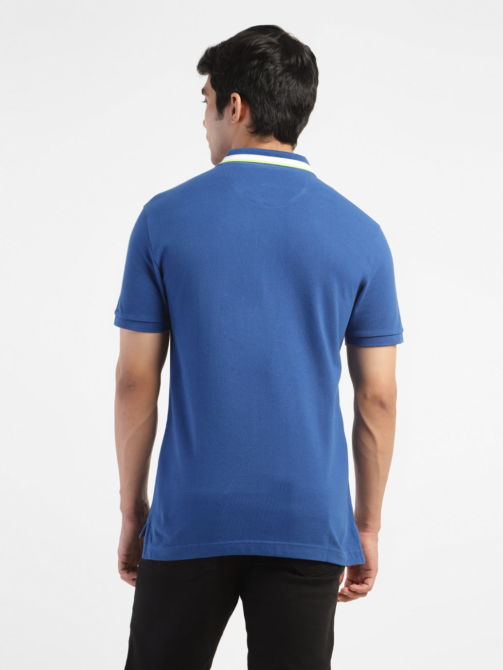 Men's Solid Polo T-shirt