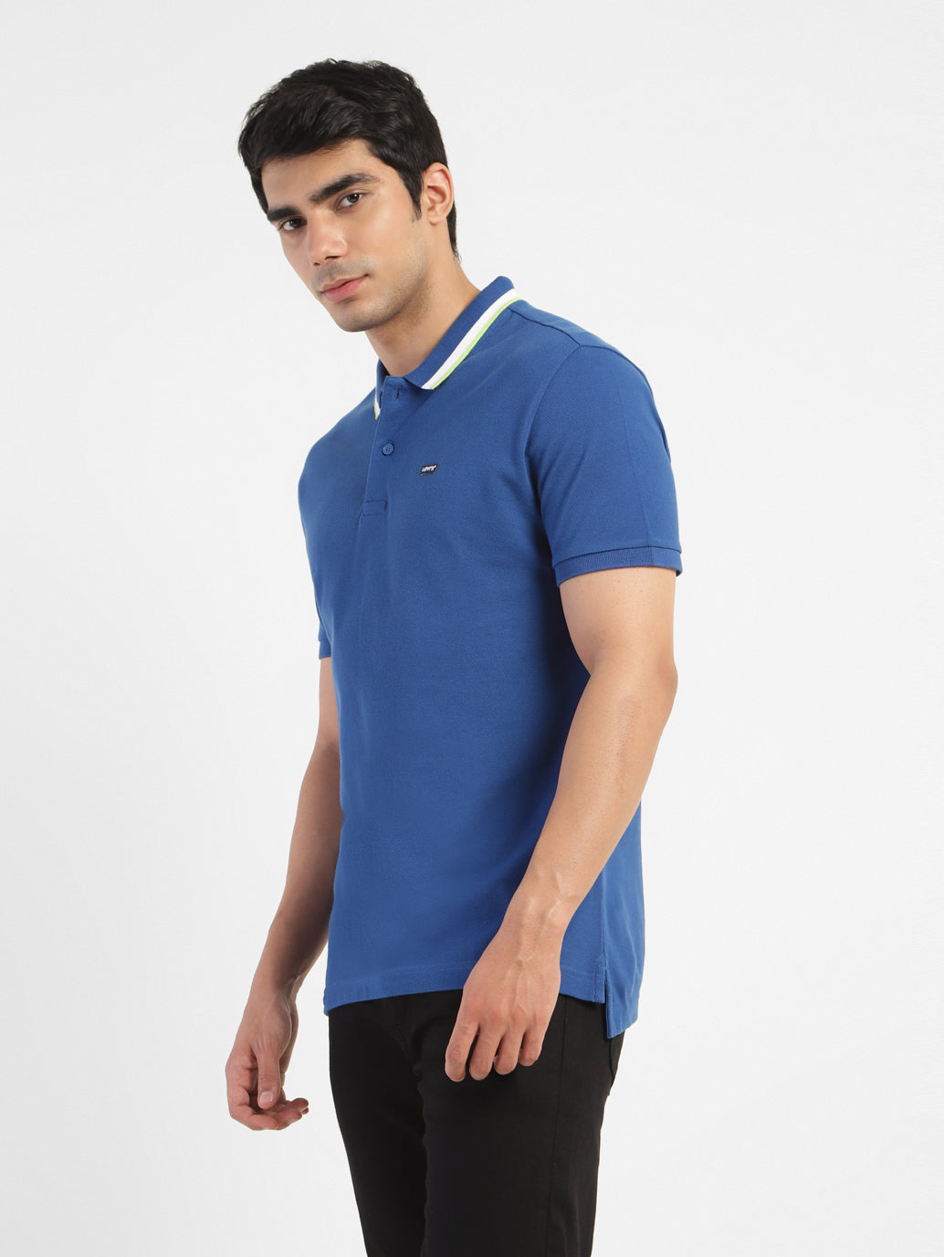 Men's Solid Polo T-shirt