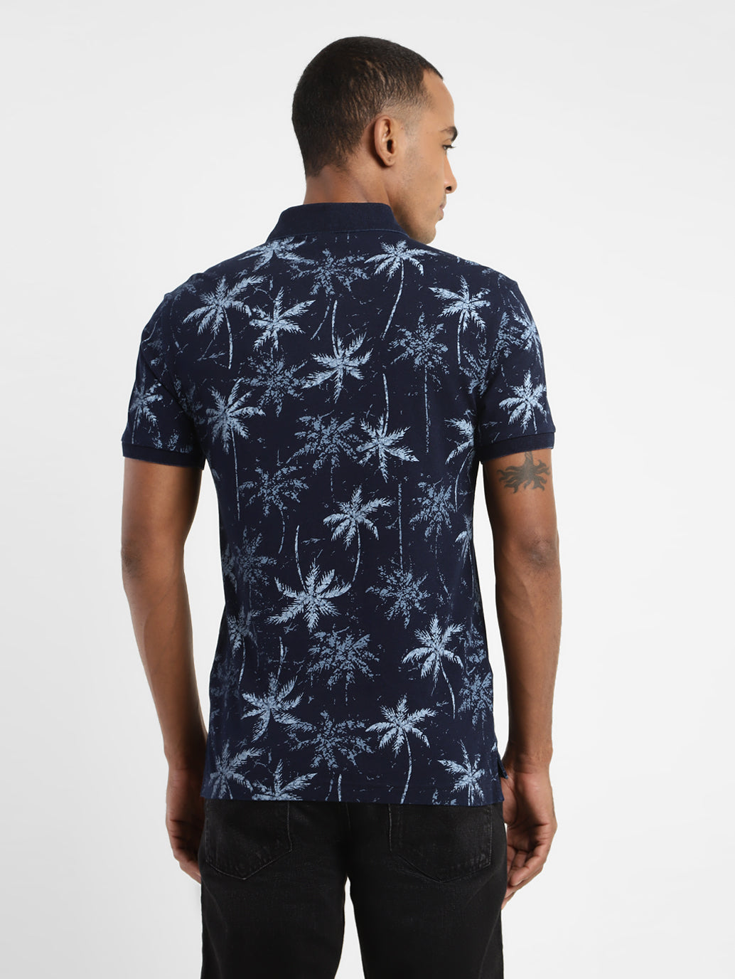 Men's Tropical Polo T-shirt