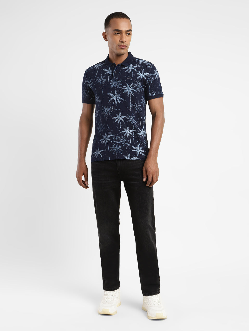 Men's Tropical Polo T-shirt