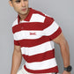 Men's Striped Polo T-shirt