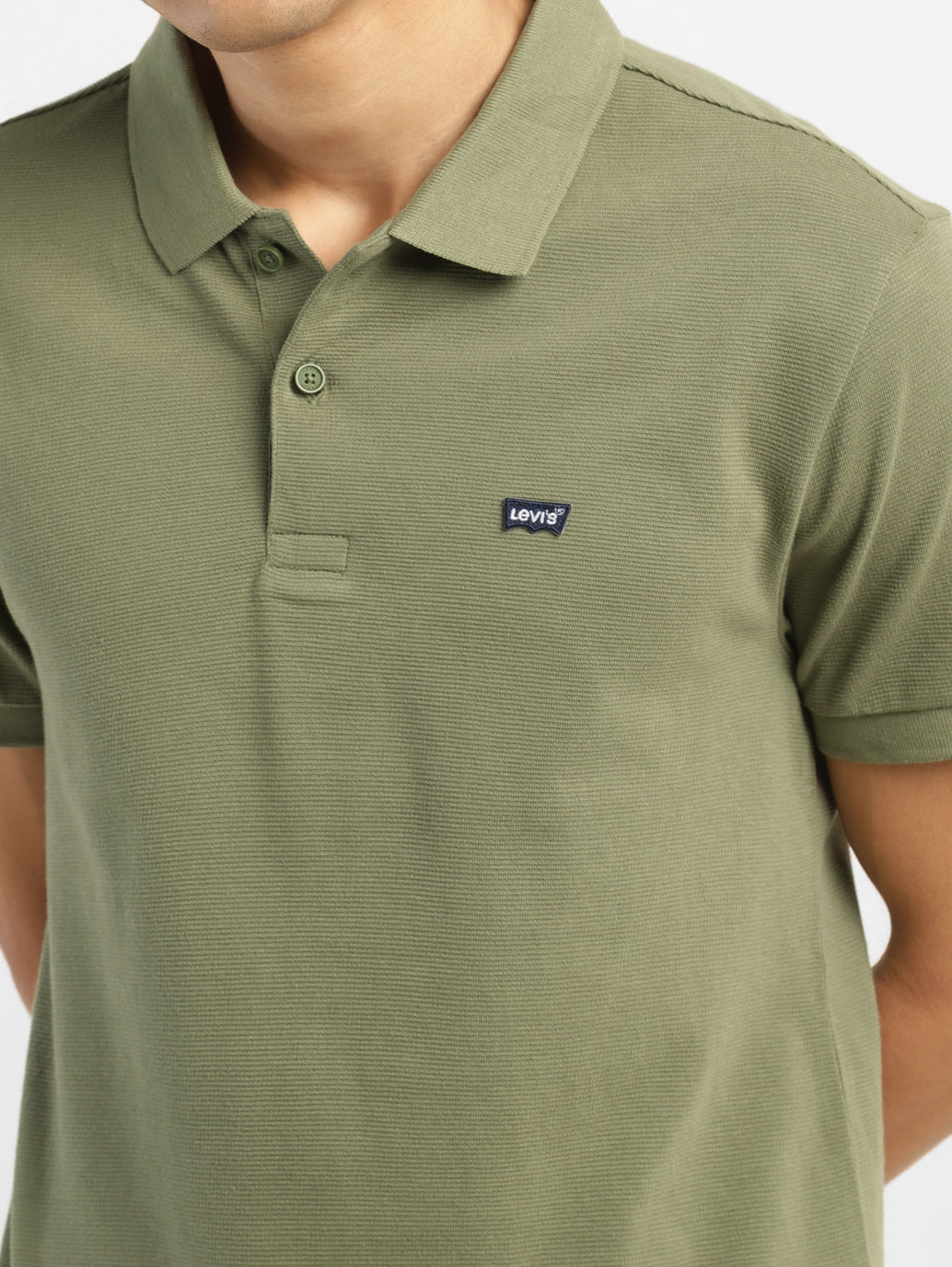 Men's Solid Polo T-shirt