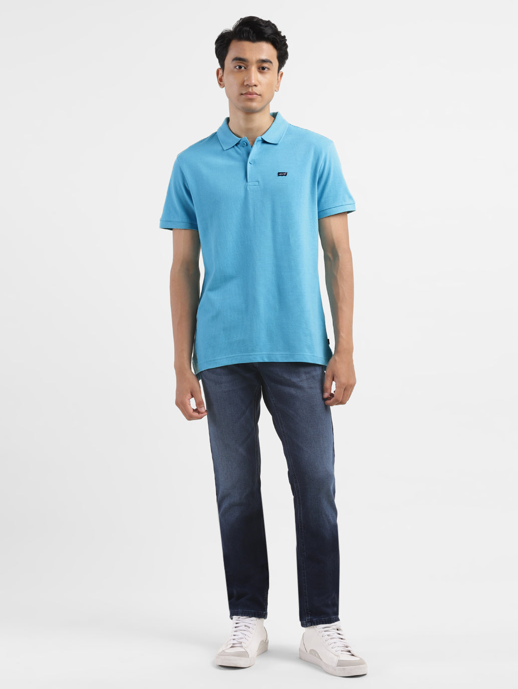 Men's Solid Polo T-shirt