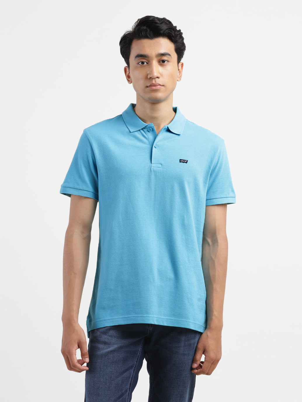 Men's Solid Polo T-shirt