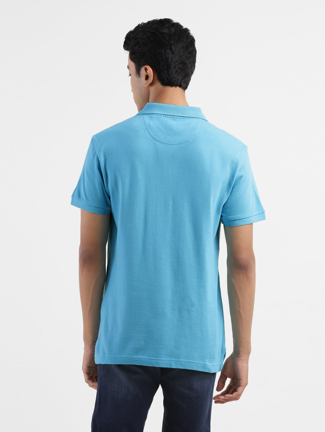 Men's Solid Polo T-shirt