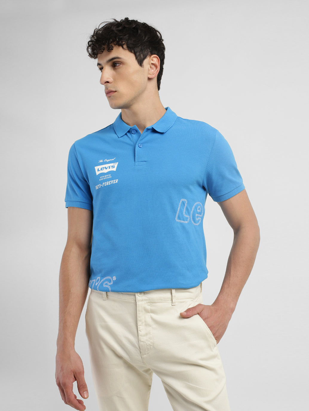 Men's Brand Logo Polo T-shirt – Levis India Store