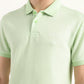 Men's Geometric Slim Fit Polo T-shirt