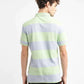 Men's Striped Slim Fit Polo T-shirt