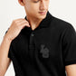 Men's Solid Slim Fit Polo T-Shirt