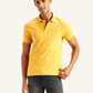 Men's Solid Slim Fit Polo T-shirt