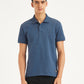 Men's Solid Slim Fit Polo T-Shirt