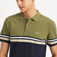 Men's Colorblock Slim Fit Polo T-Shirt - Detail View