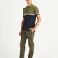 Men's Colorblock Slim Fit Polo T-Shirt - Side View