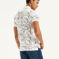 Men's All Over Print Slim Fit Polo T-Shirt