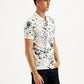 Men's Floral Slim Fit Polo T-Shirt