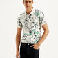 Men's Floral Slim Fit Polo T-Shirt