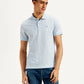 Men's Textured Slim Fit Polo T-Shirt - 20 View